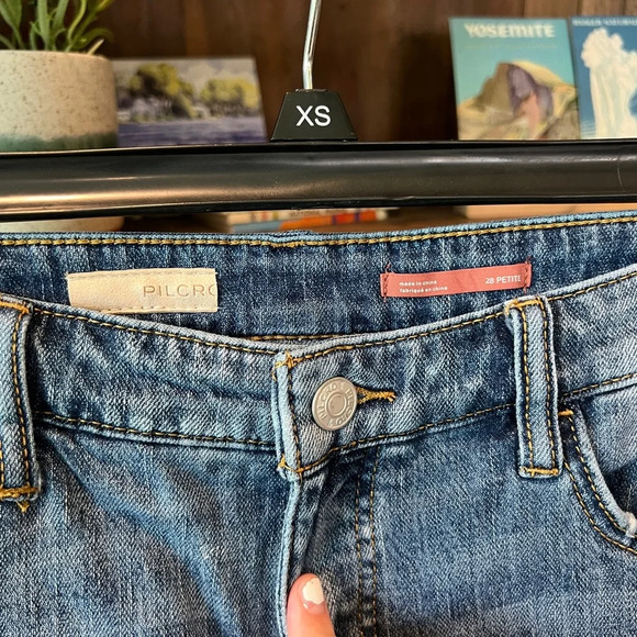 Anthropologie Pilcro women’s the Heritage boyfriend jeans size 28P - Picture 5 of 13